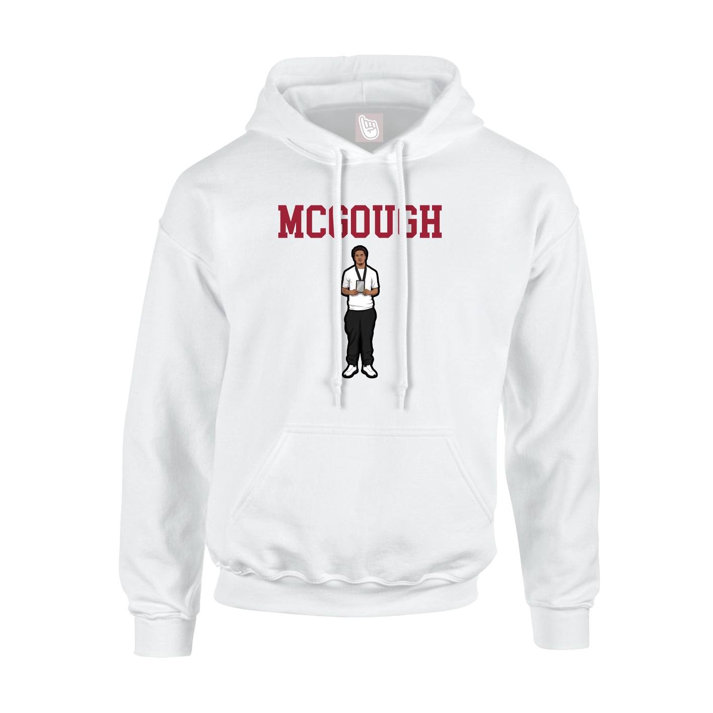 Youth Hoodie — Shirsey in White