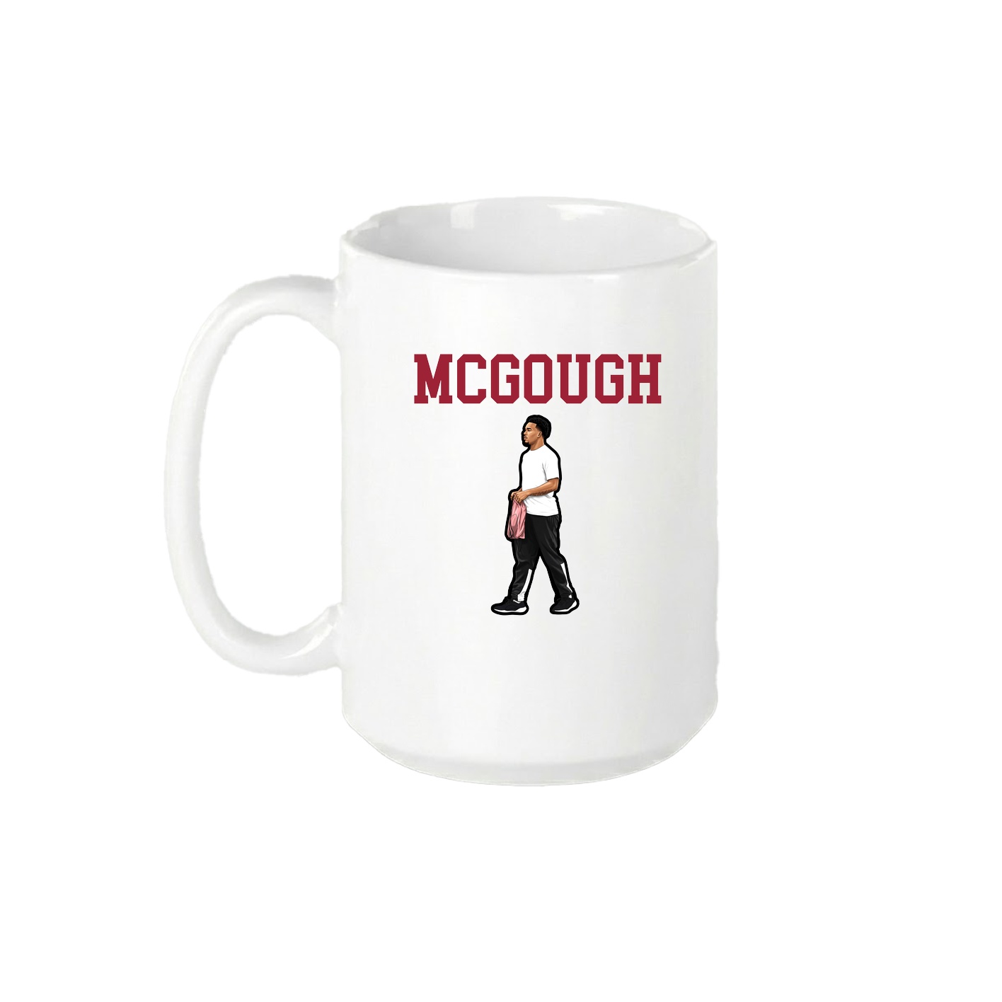 15oz Coffee Mug — Shirsey in White