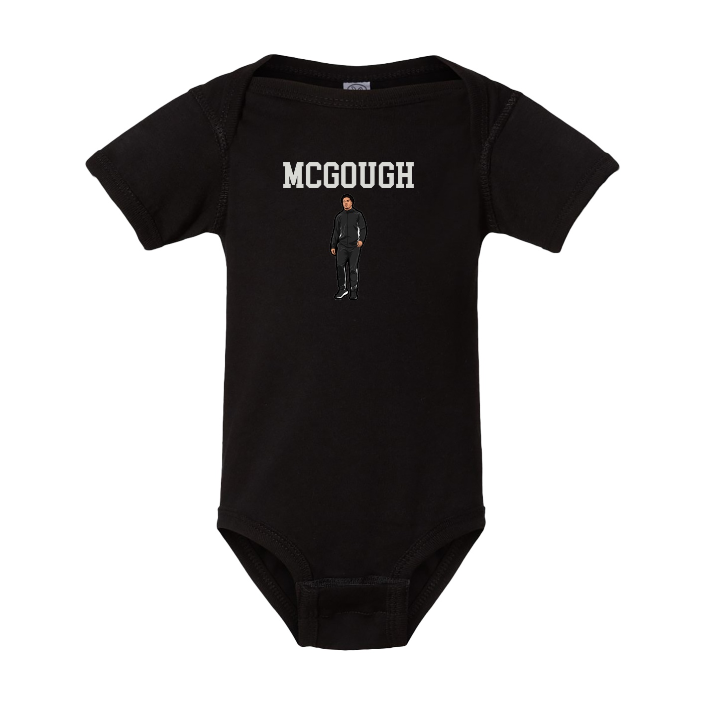 Baby Onesie — Shirsey in Black