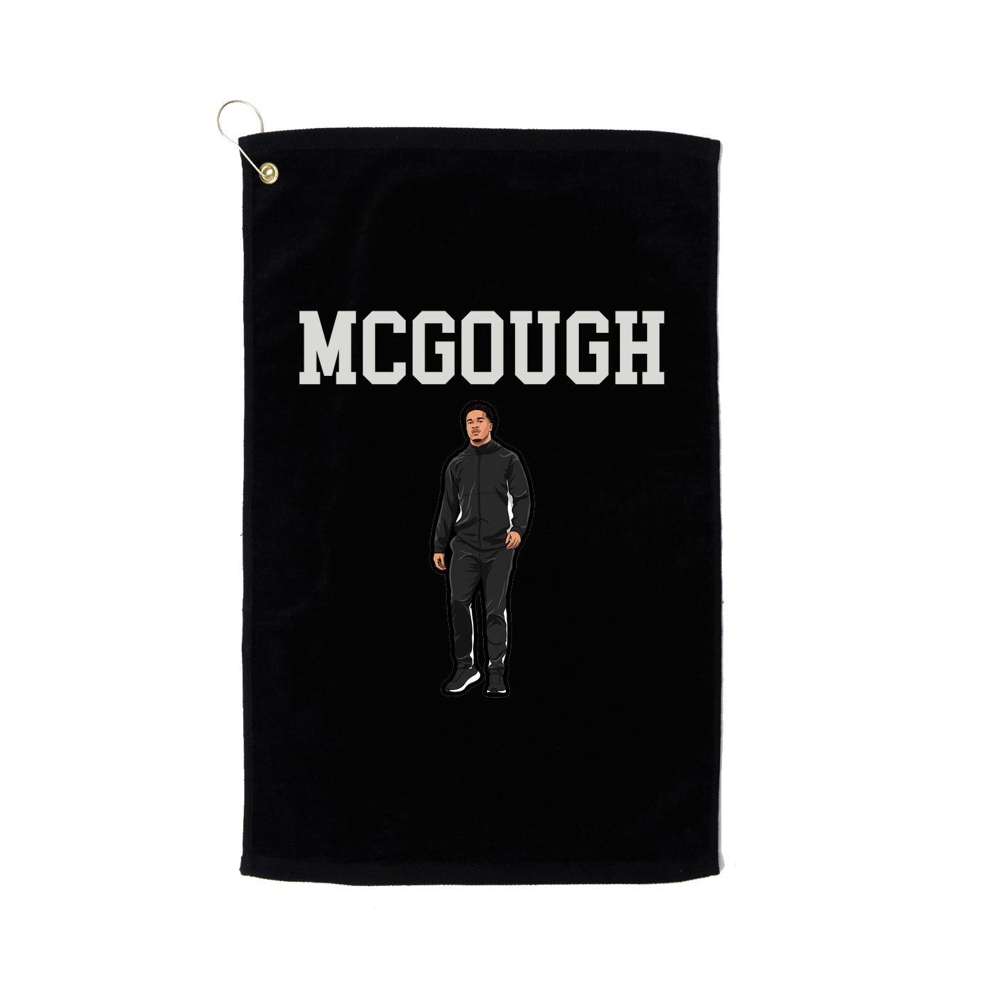 Golf Towel — Shirsey in Black