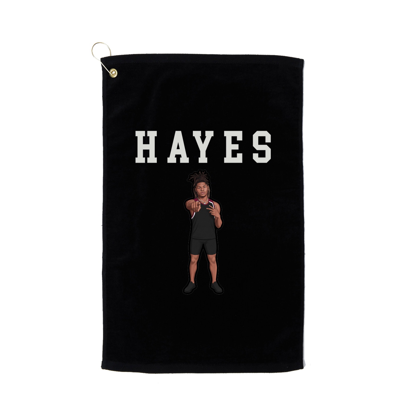 Golf Towel — Shirsey in Black