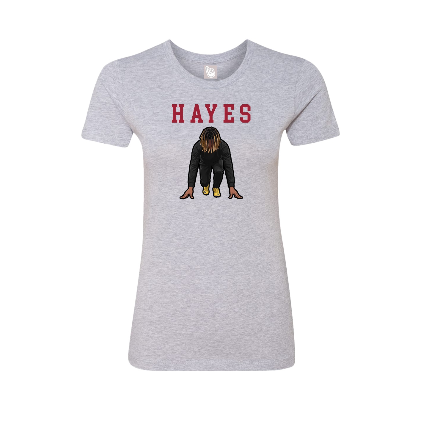 Fitted Women's Tee — Shirsey in Grey
