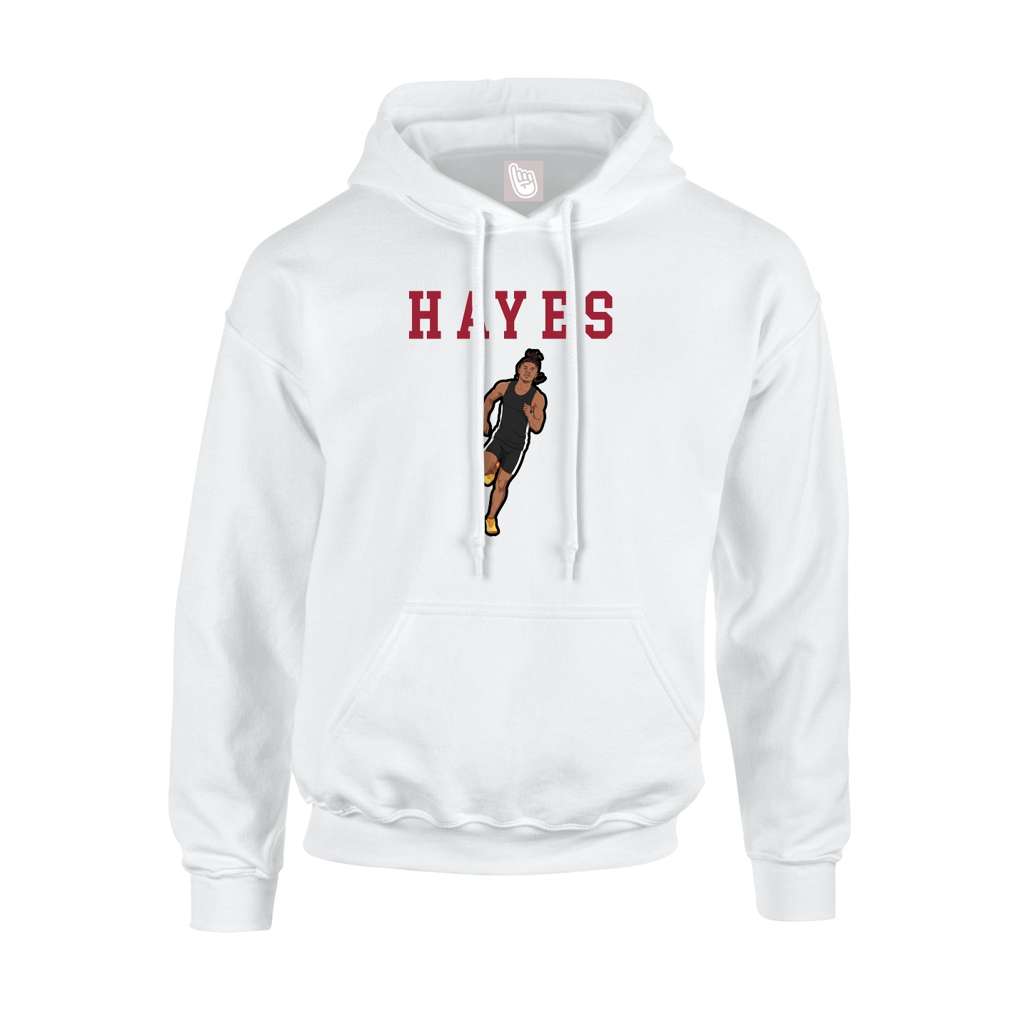 Hoodie — Shirsey in White