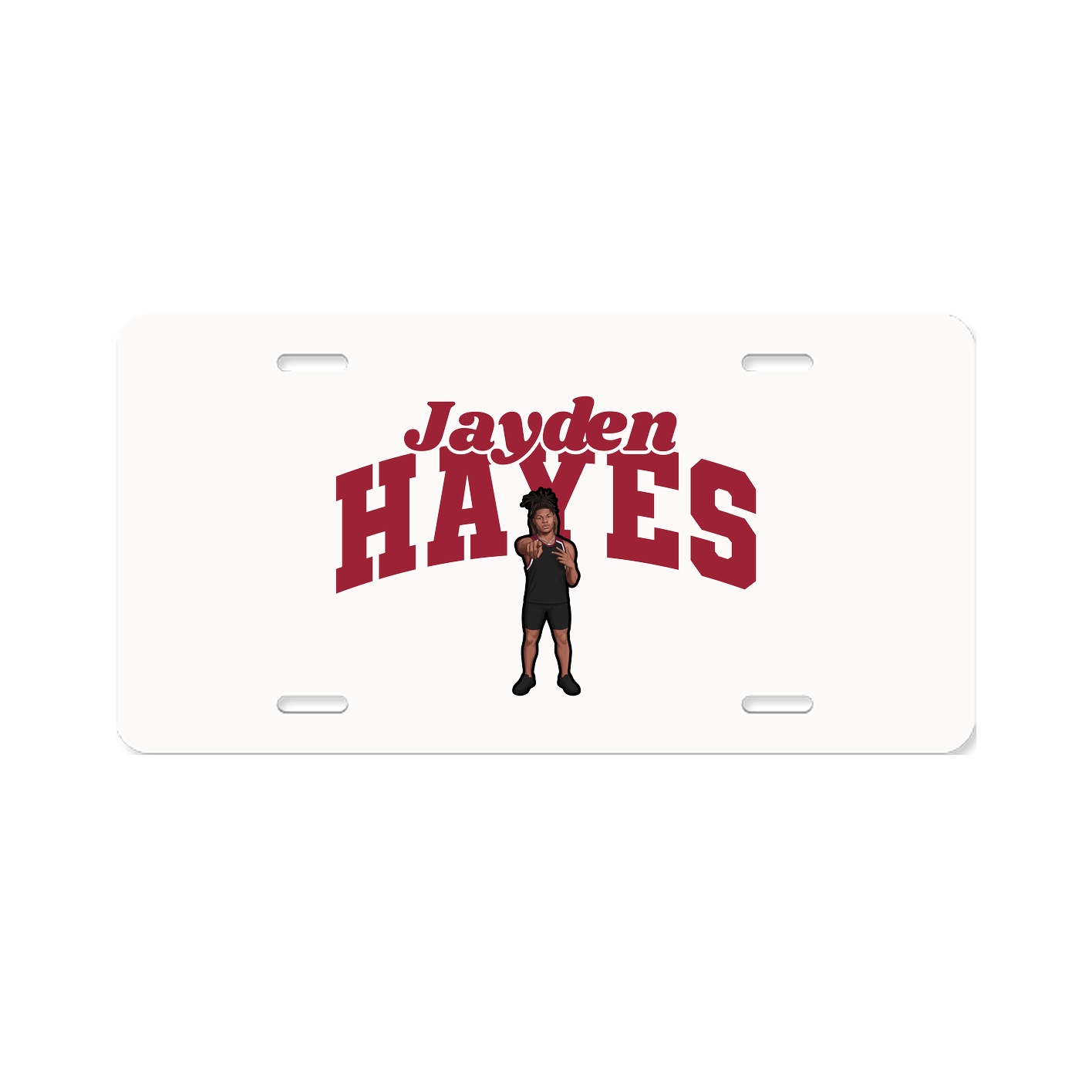 License Plate — Signature Arch in Classic