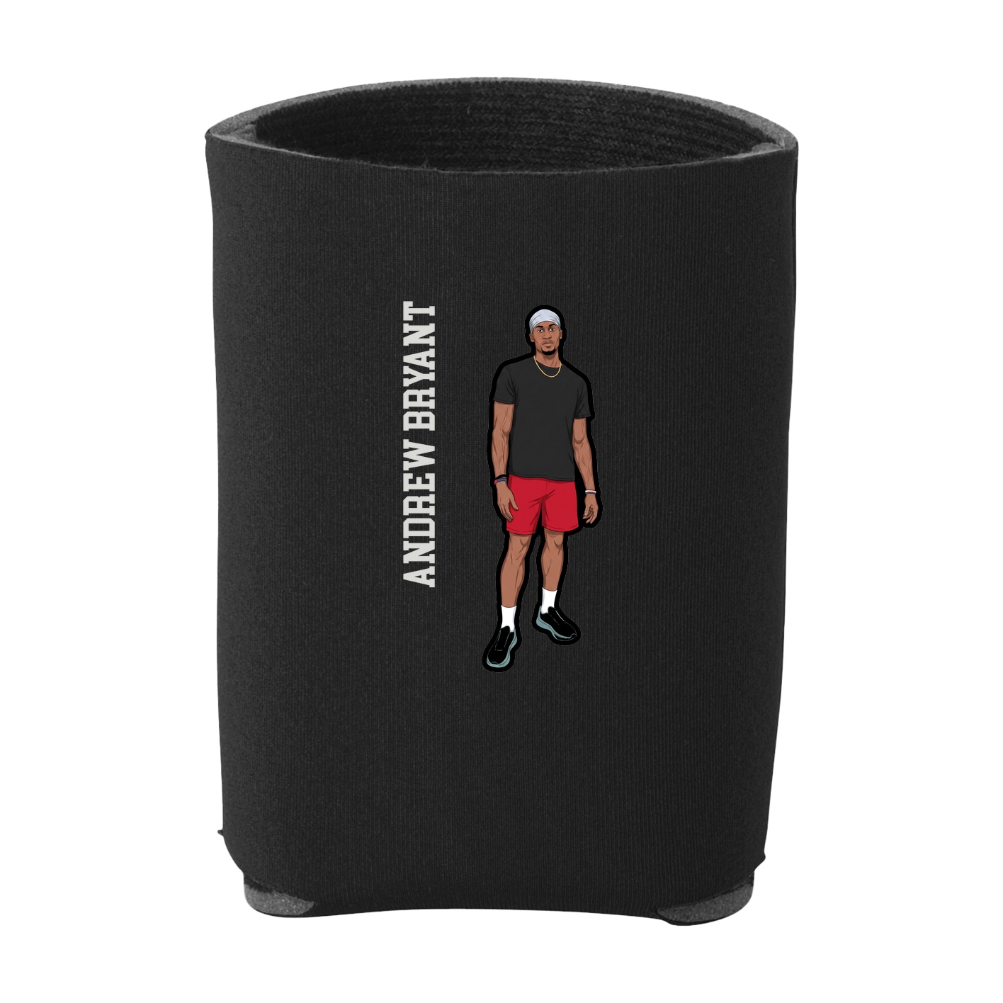 Can Holder — Name Vertical in Black