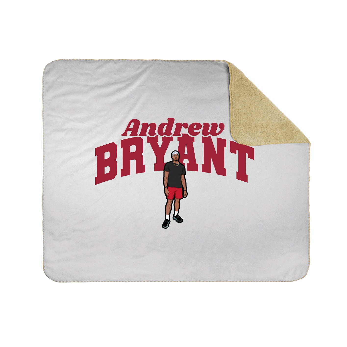 Throw Blanket — Signature Arch in White
