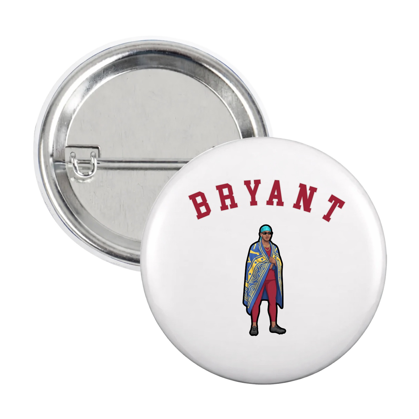Game Day Button — Shirsey Arch in White
