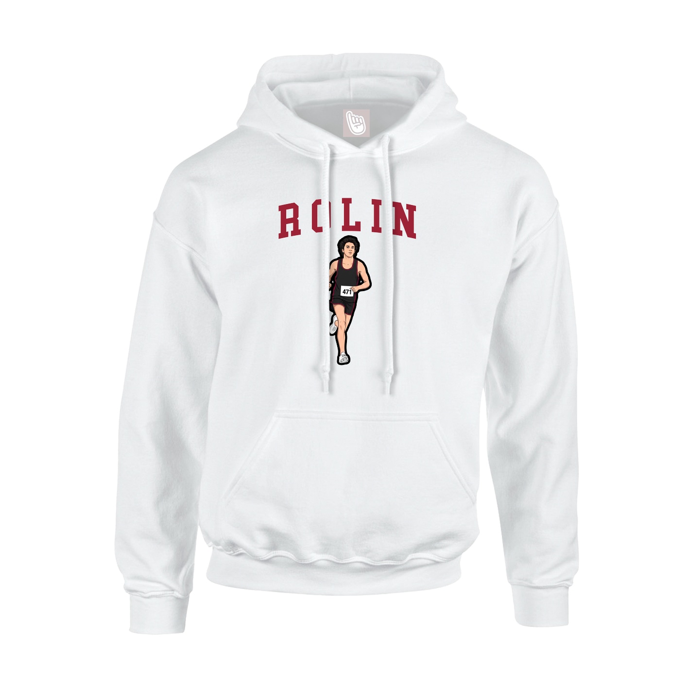 Hoodie — Shirsey in White