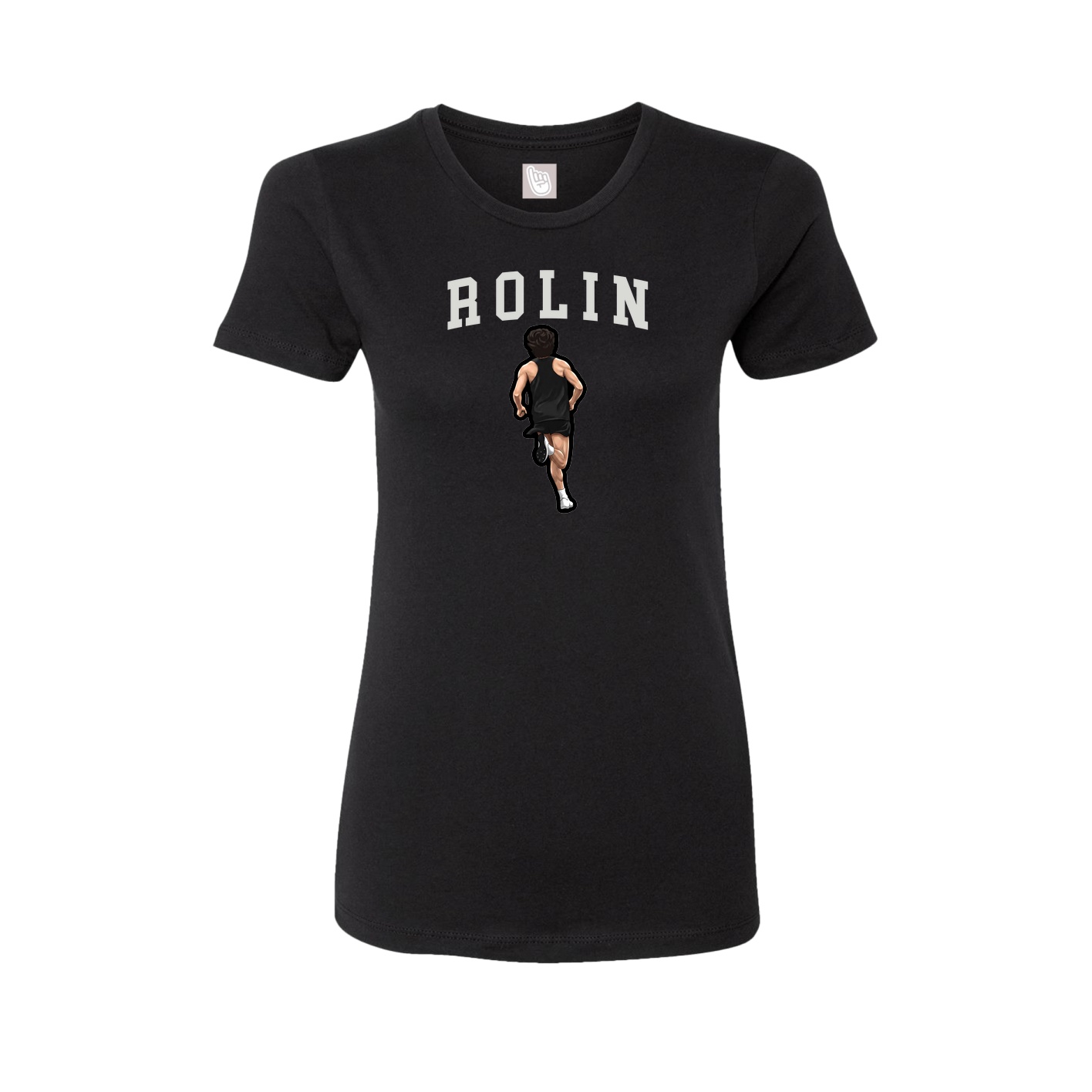 Fitted Women's Tee — Shirsey in Black