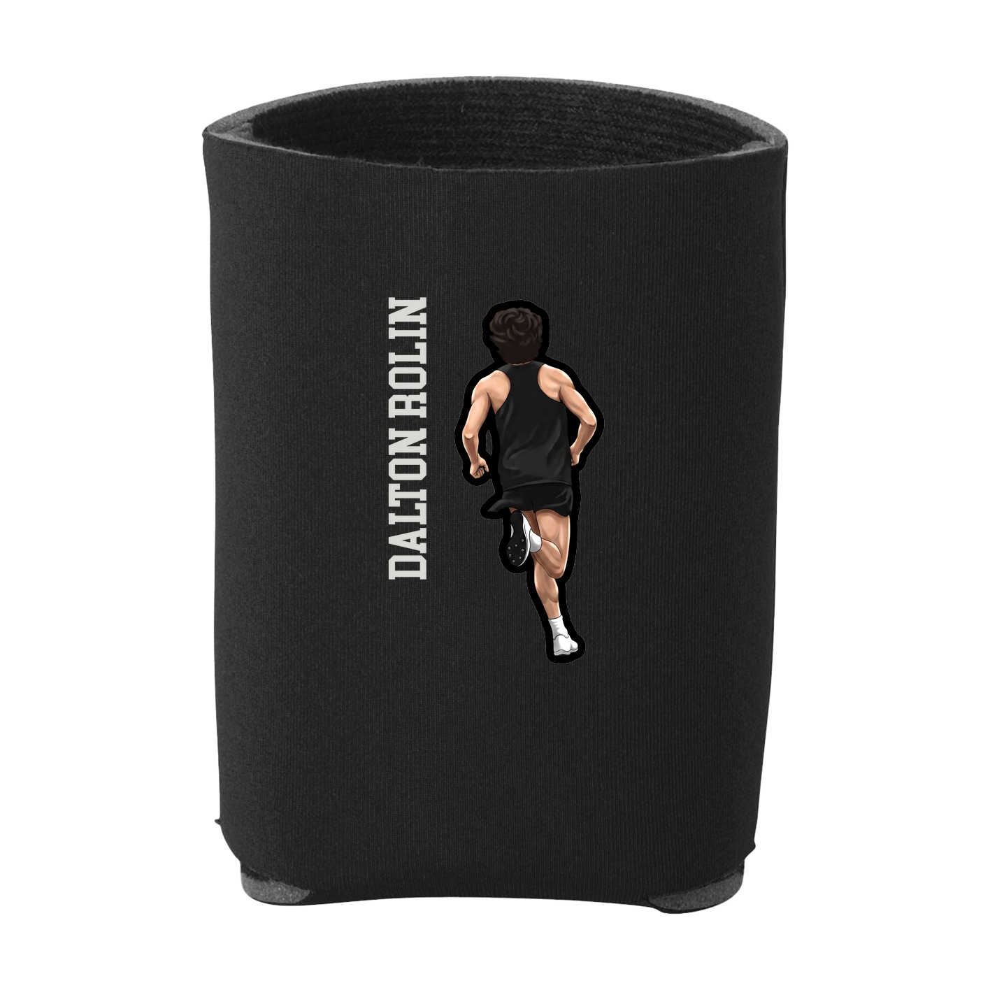 Can Holder — Name Vertical in Black