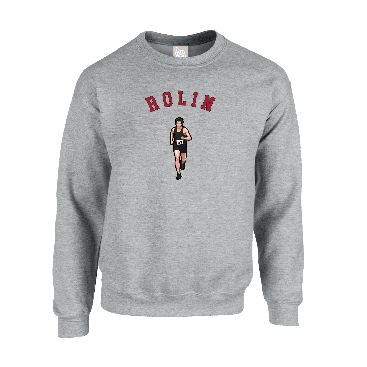 Fleece Crew — Shirsey Arch in Grey
