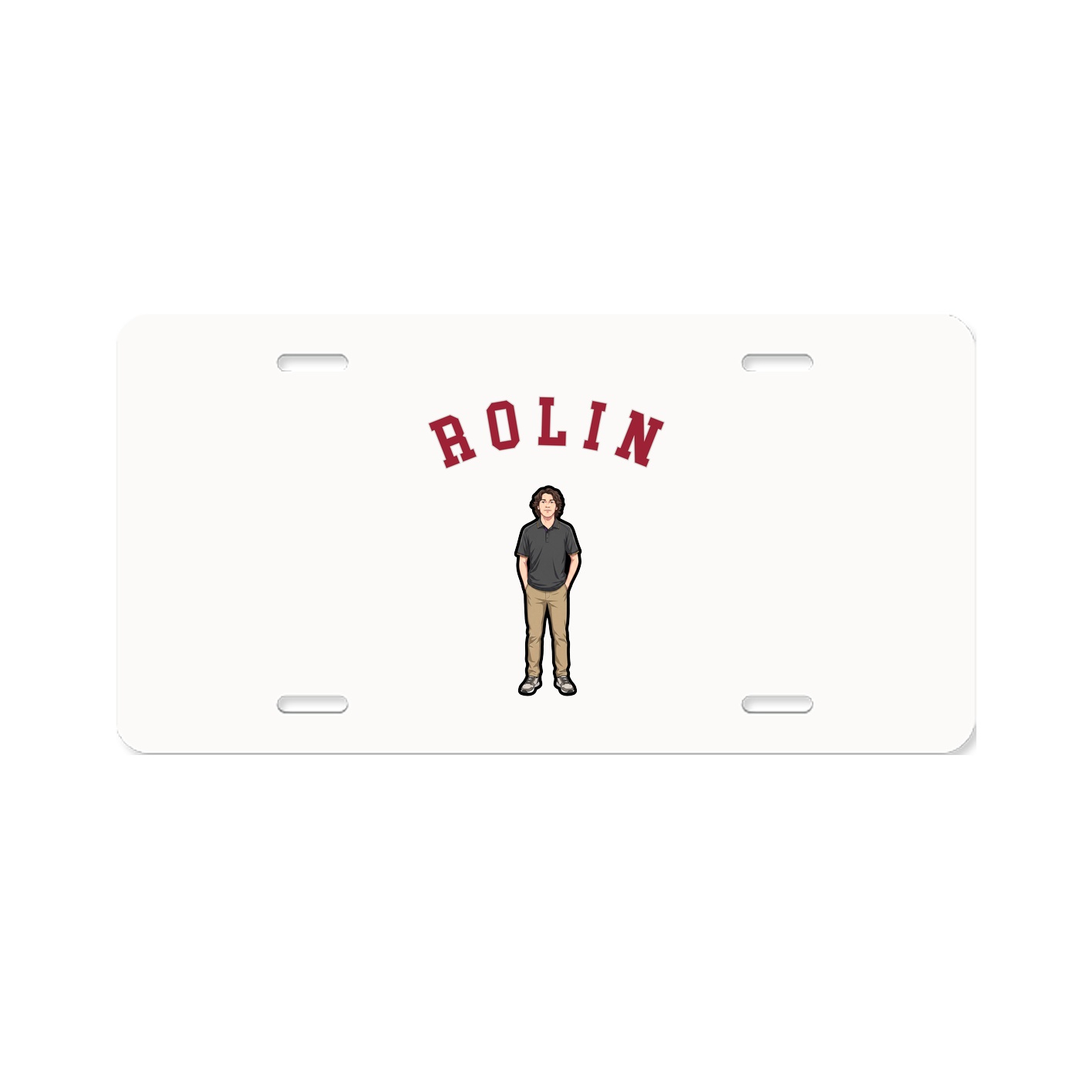 License Plate — Shirsey Arch in Classic