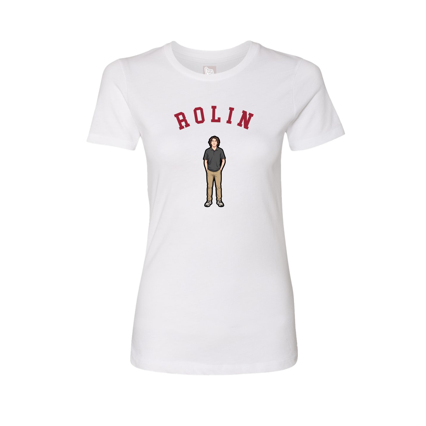 Womens Tee — Shirsey Arch in White