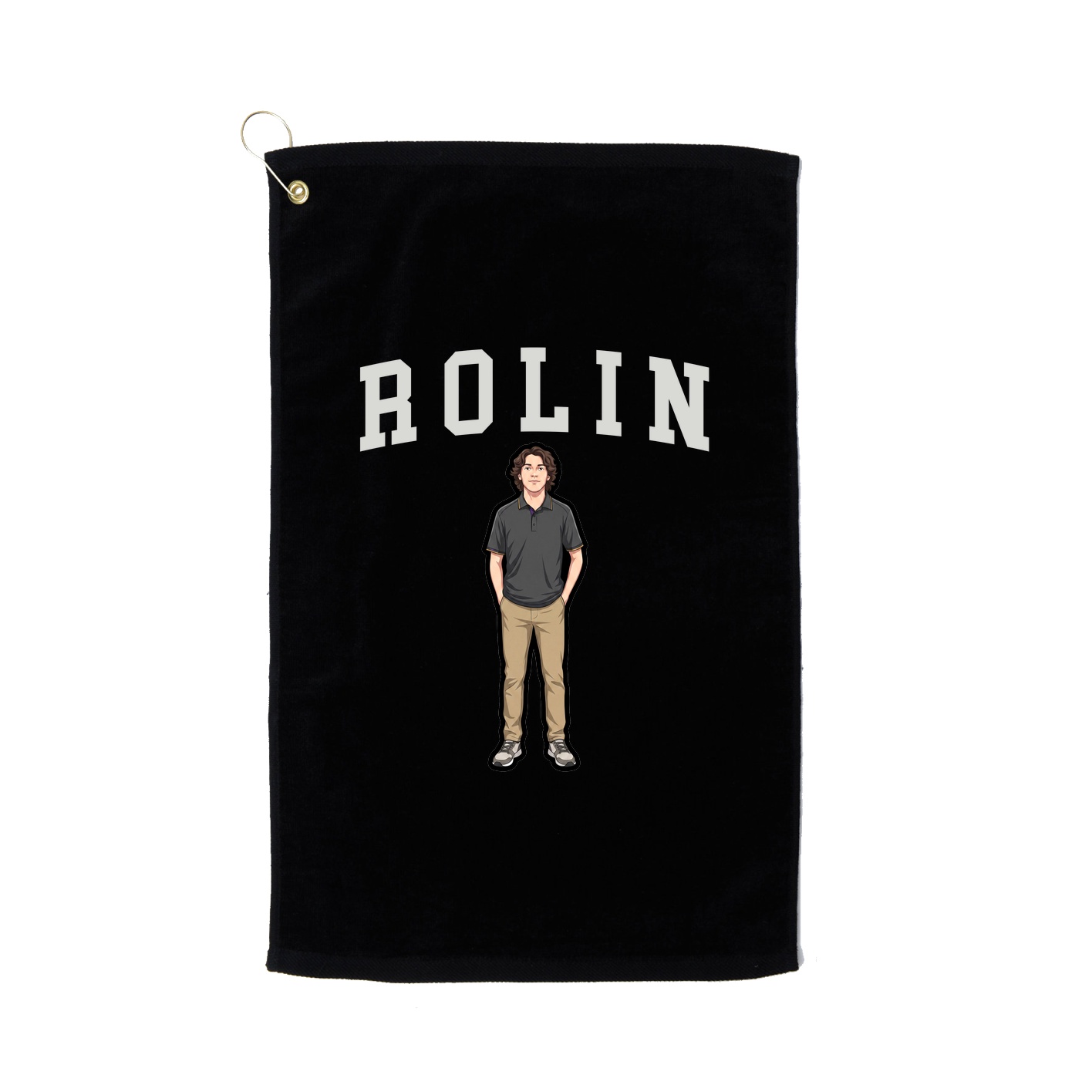 Golf Towel — Shirsey in Black