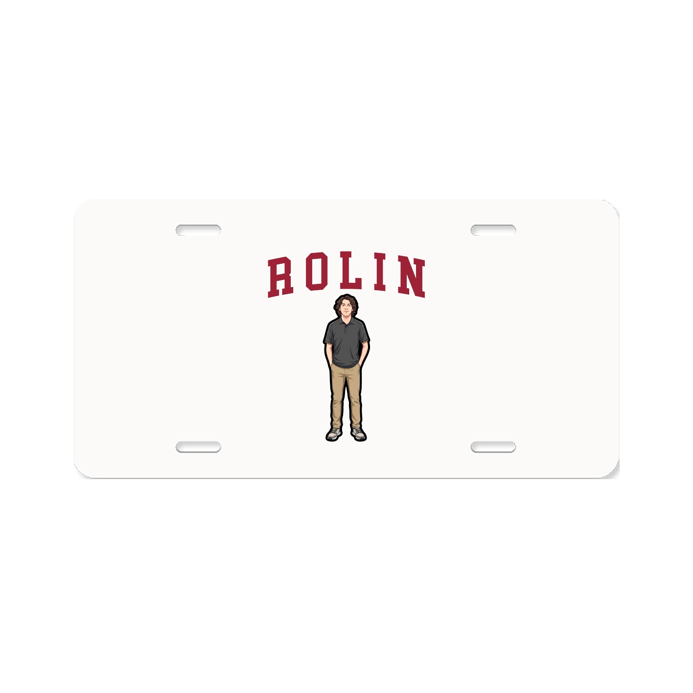 License Plate — Shirsey in Classic