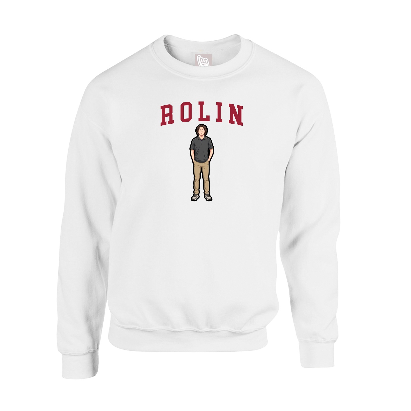 Fleece Crew — Shirsey in White