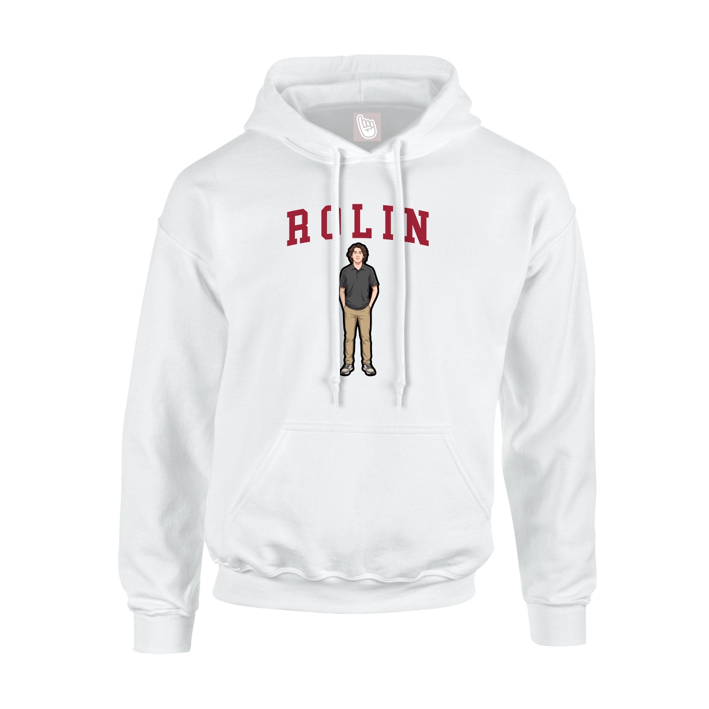 Youth Hoodie — Shirsey in White