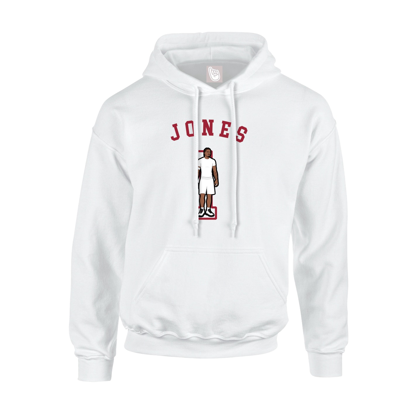 Youth Hoodie — Shirsey Arch in White