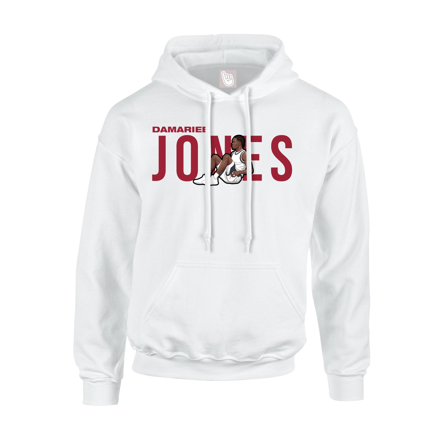 Hoodie — Player Name in White