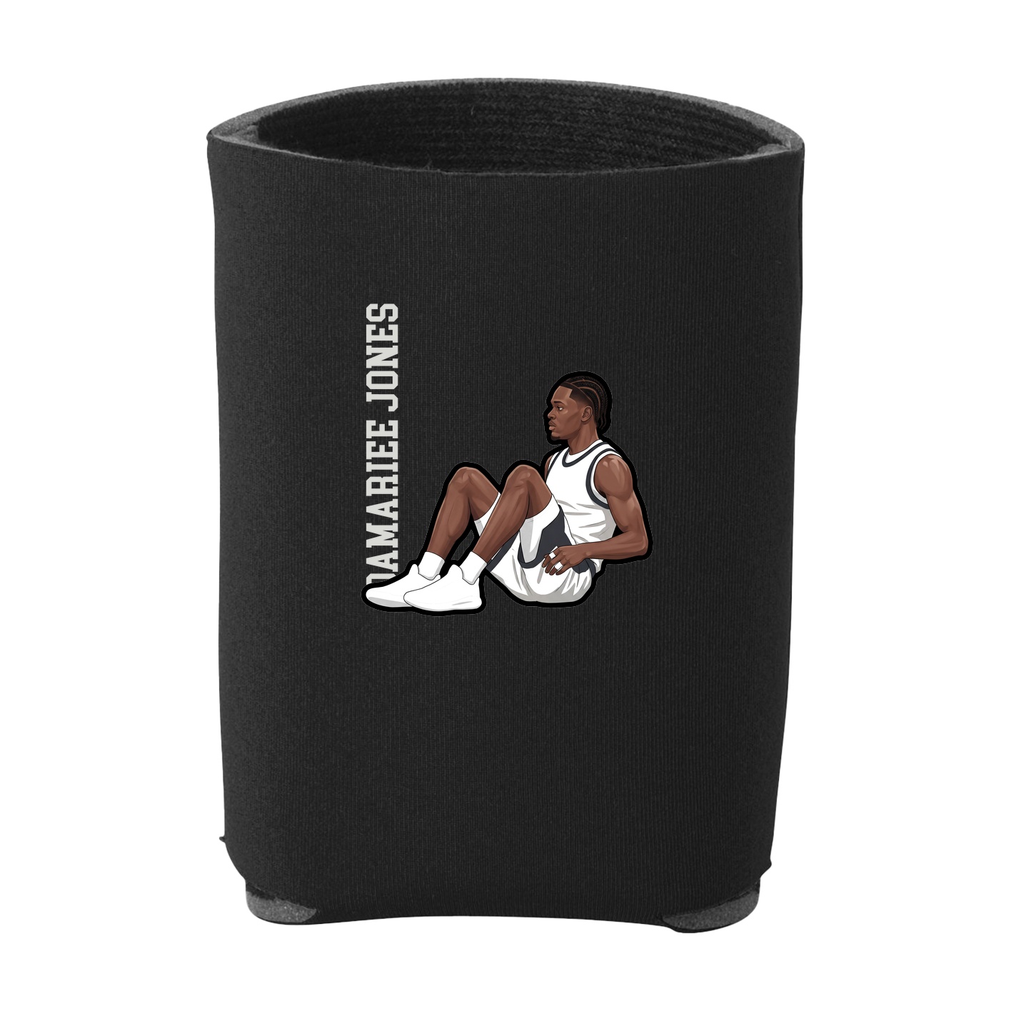 Can Holder — Name Vertical in Black