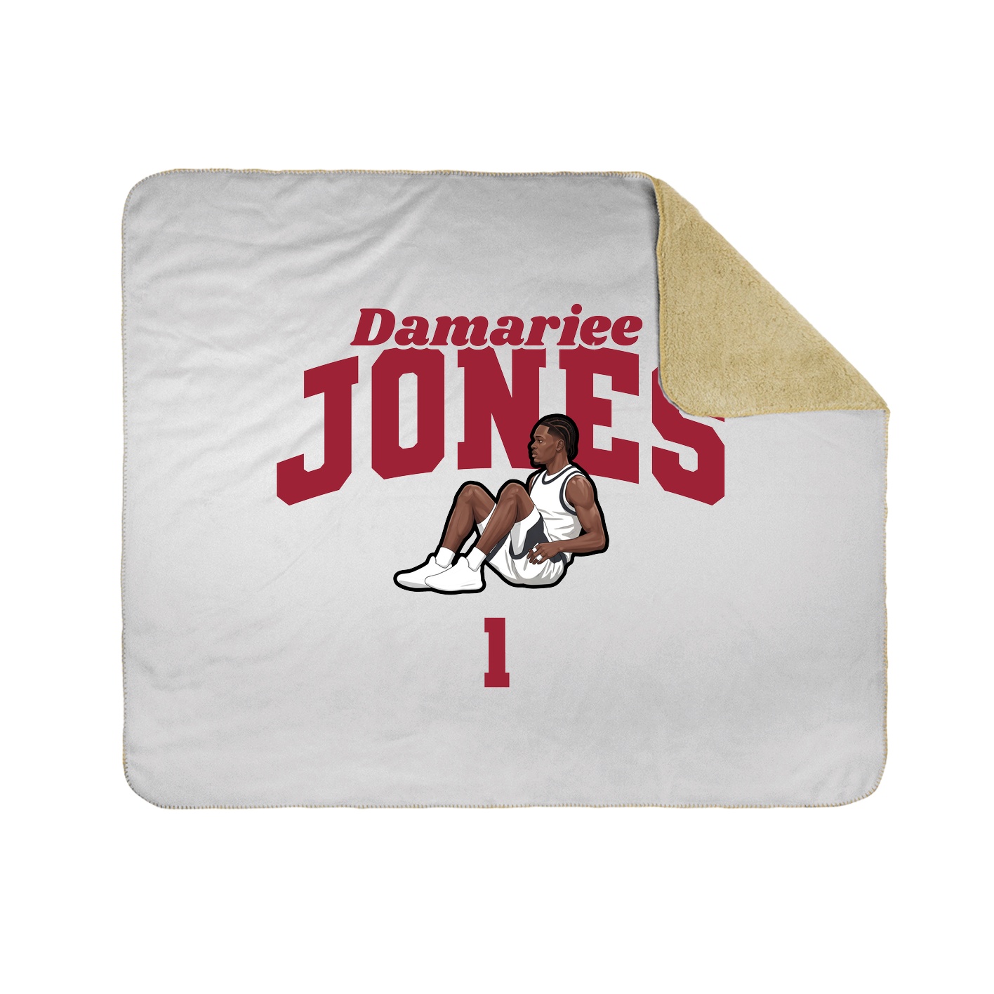 Throw Blanket — Signature Arch in White