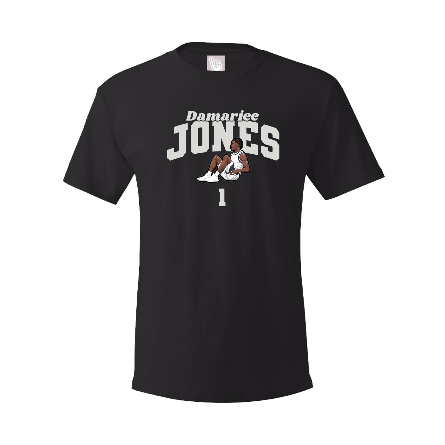 Youth Tee — Signature Arch in Black