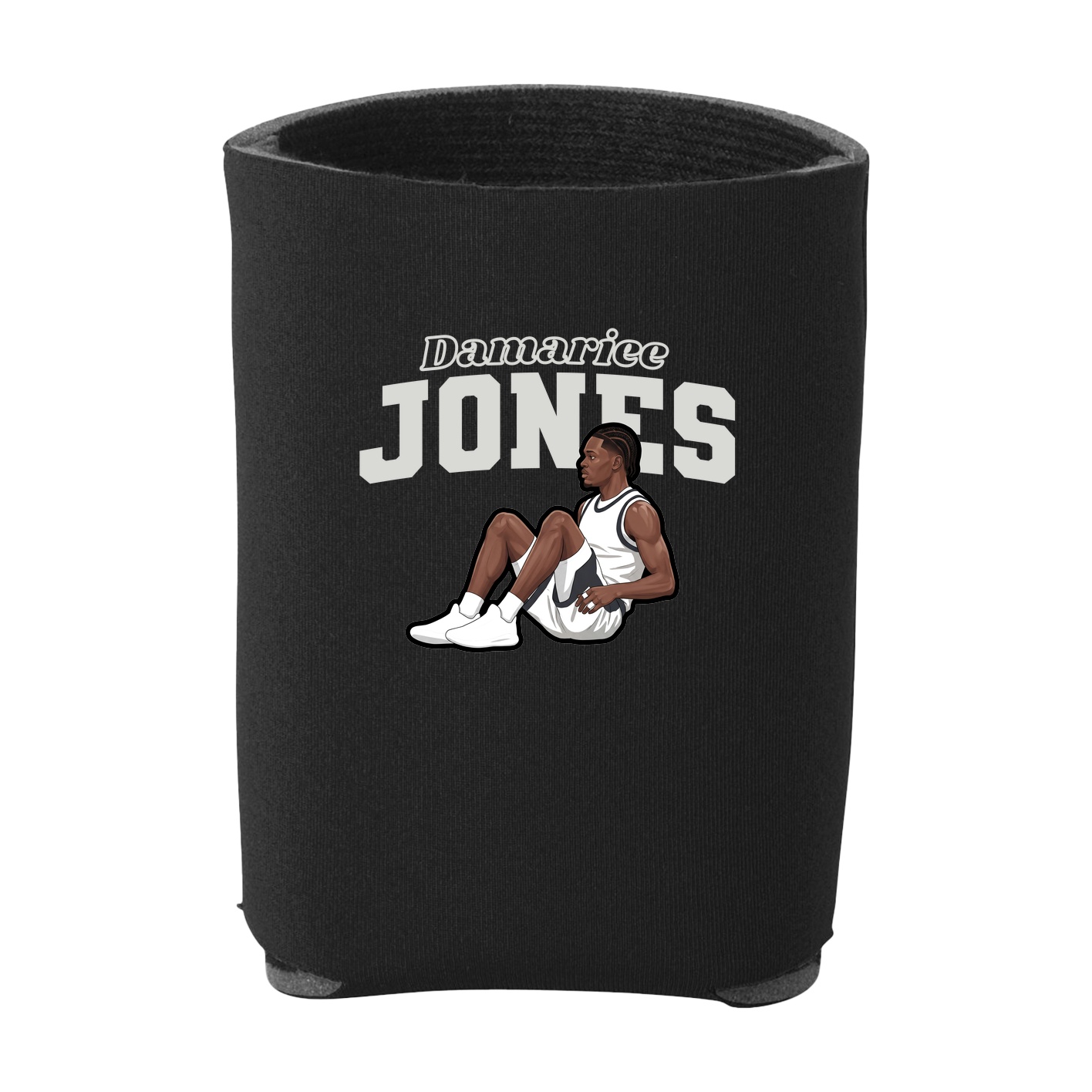 Can Holder — Name Arch in Black