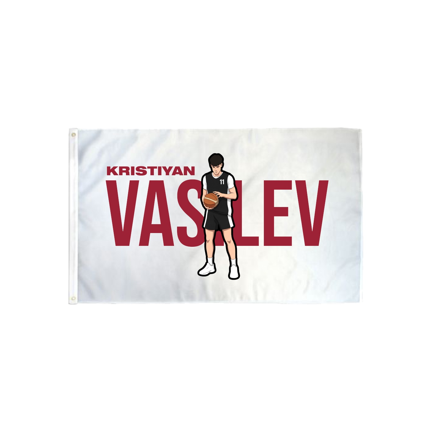 3x5 Flag — Player Name in Classic
