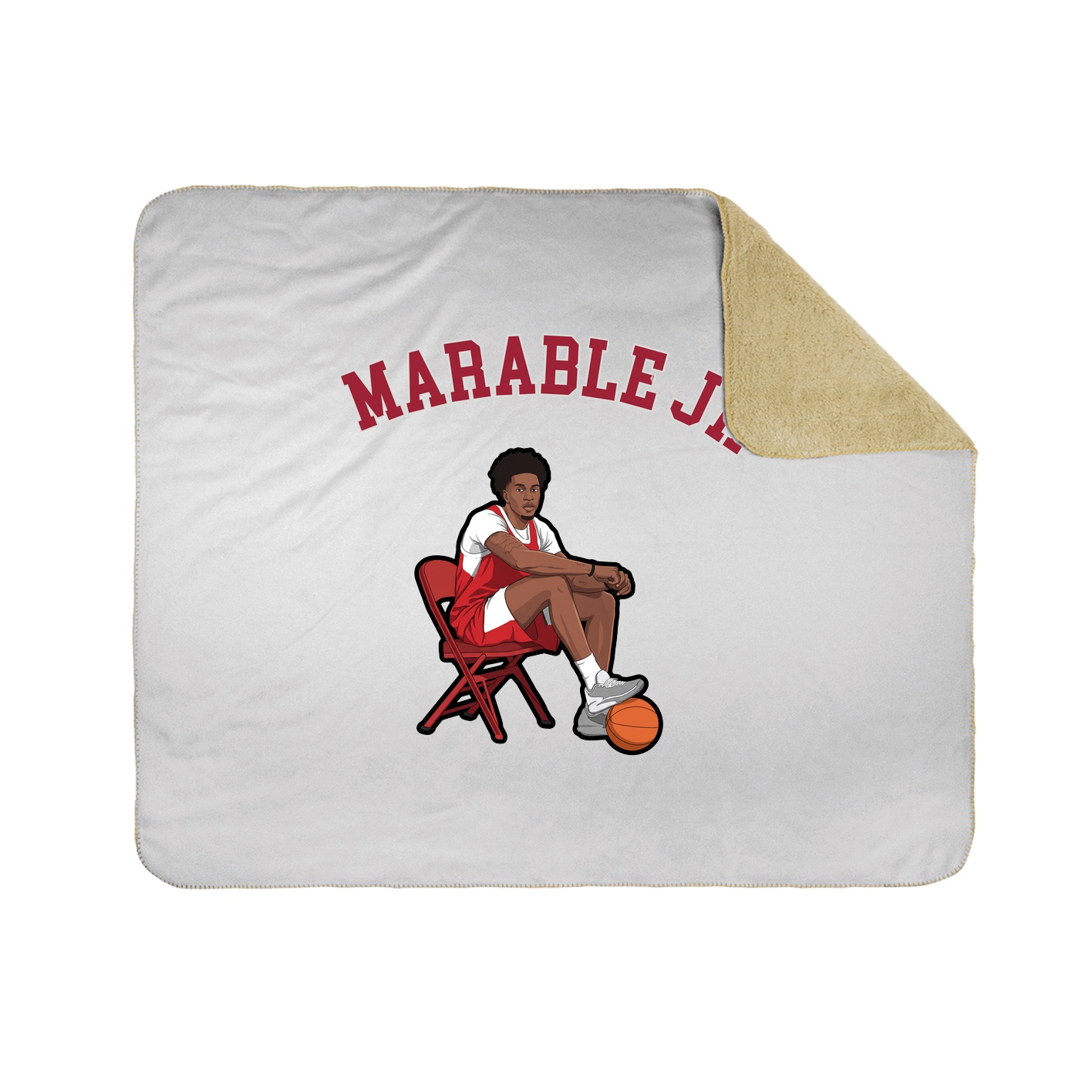 Throw Blanket — Shirsey Arch in White