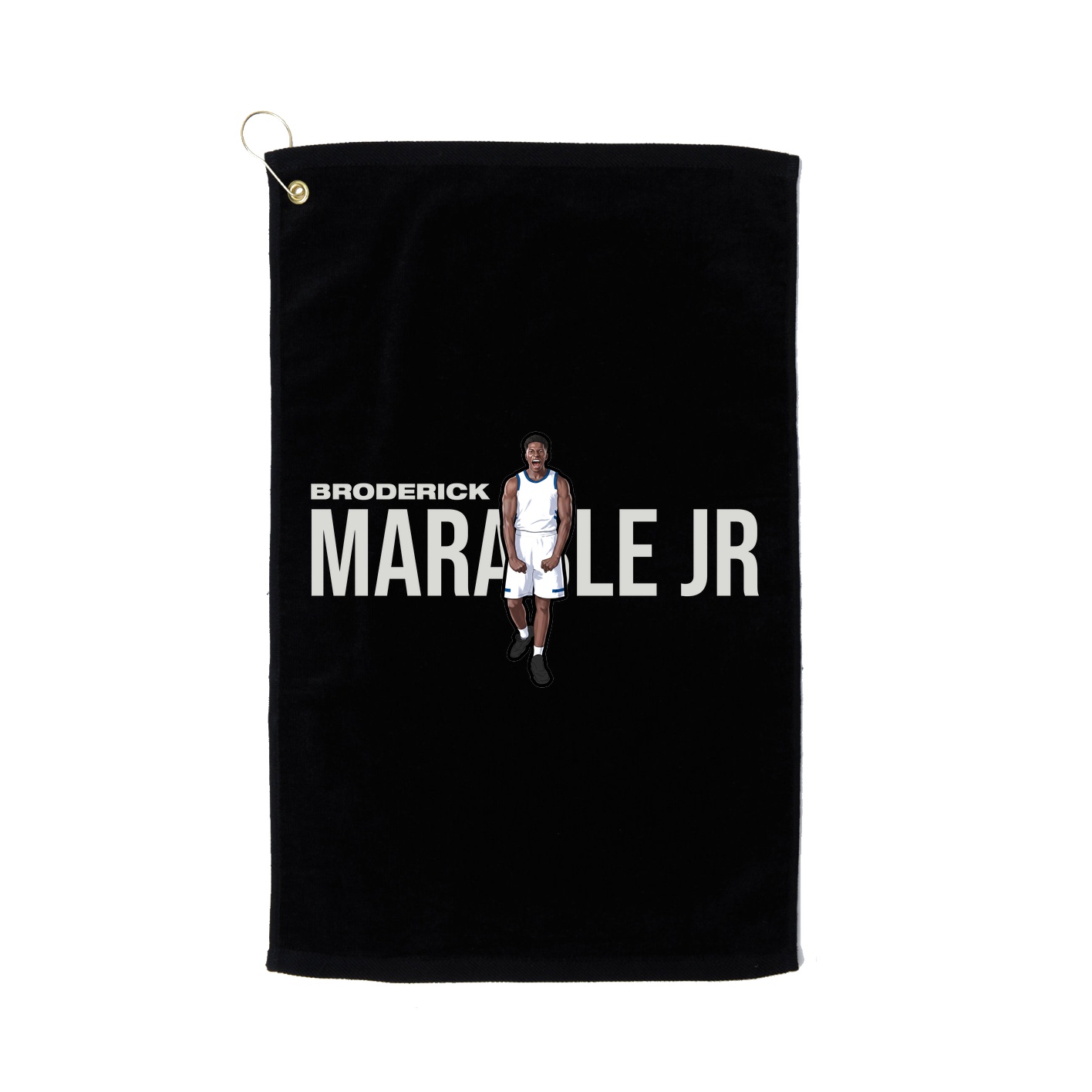 Golf Towel — Player Name in Black