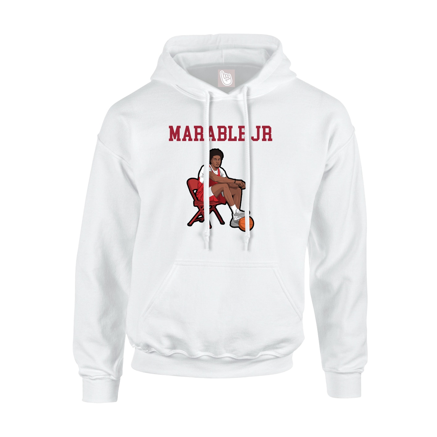 Youth Hoodie — Shirsey in White