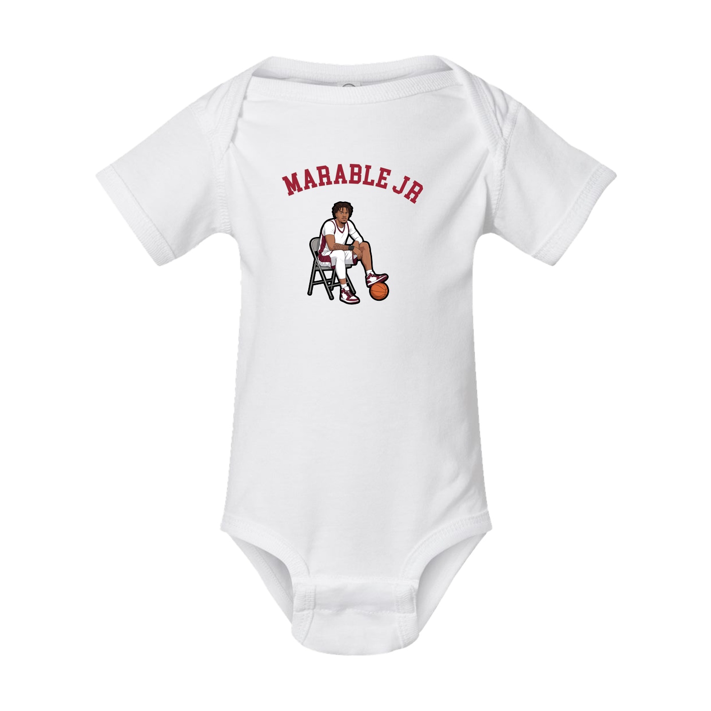 Baby Onesie — Shirsey Arch in White