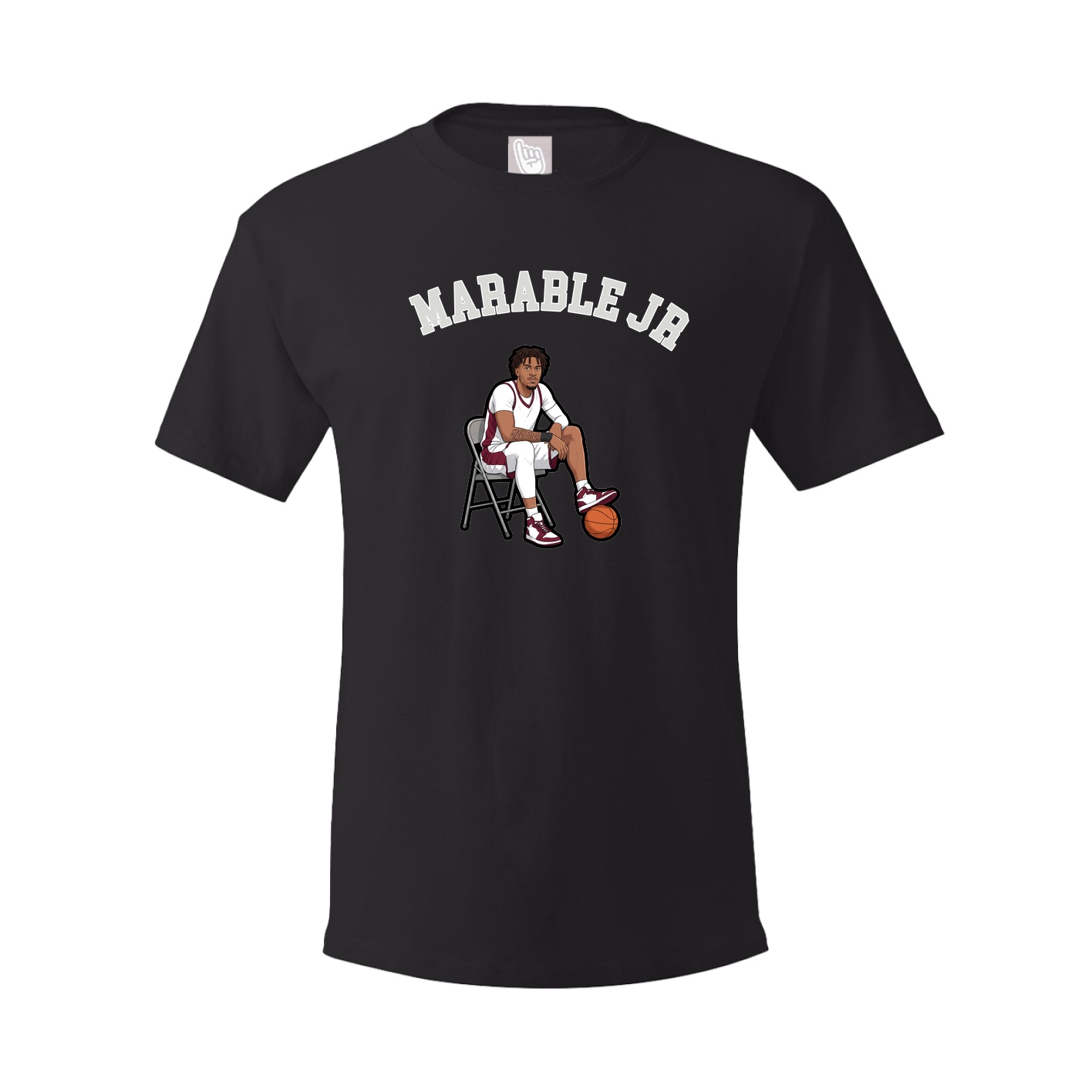 Youth Tee — Shirsey Arch in Black