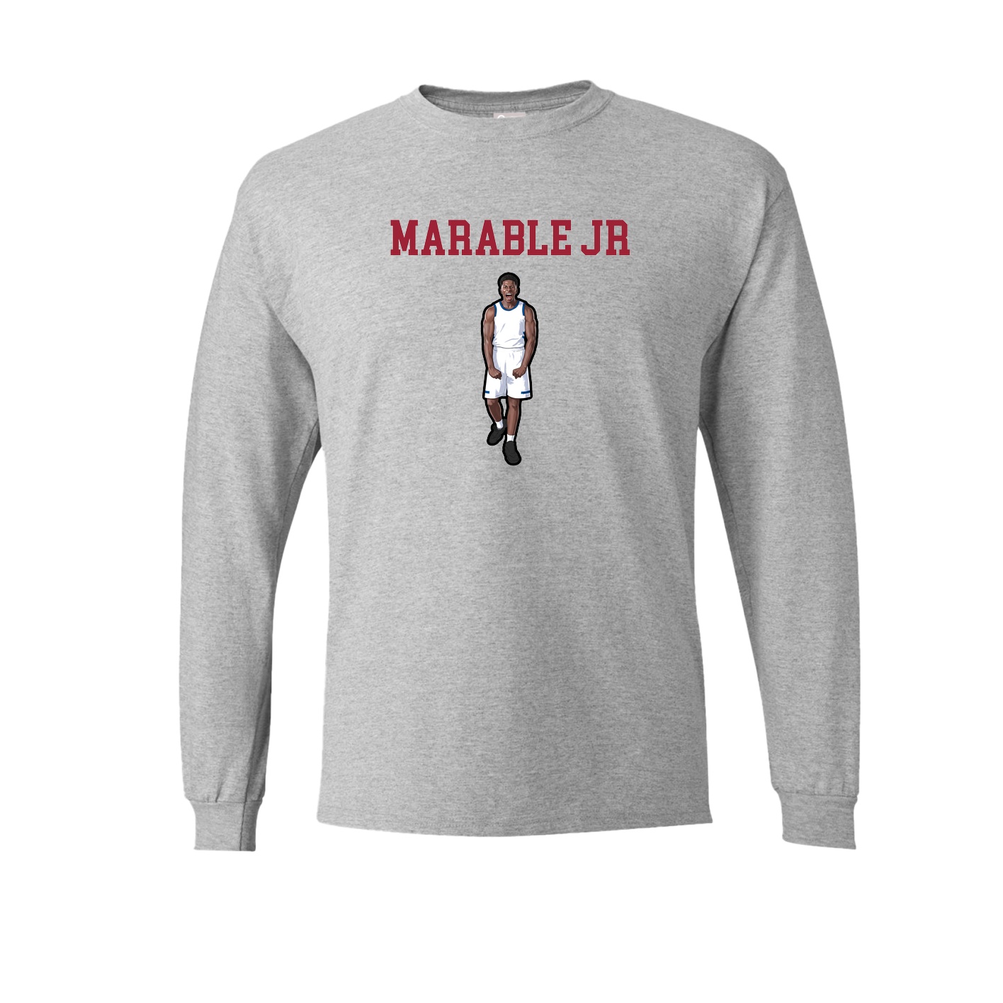 Long Sleeve Tee — Shirsey in Grey