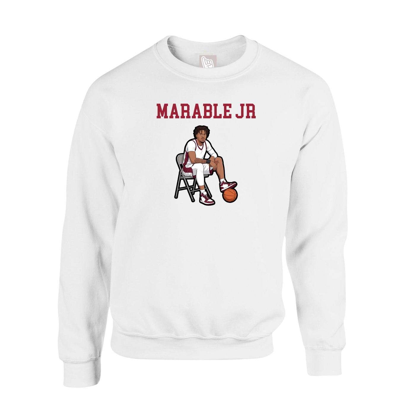 Fleece Crew — Shirsey in White