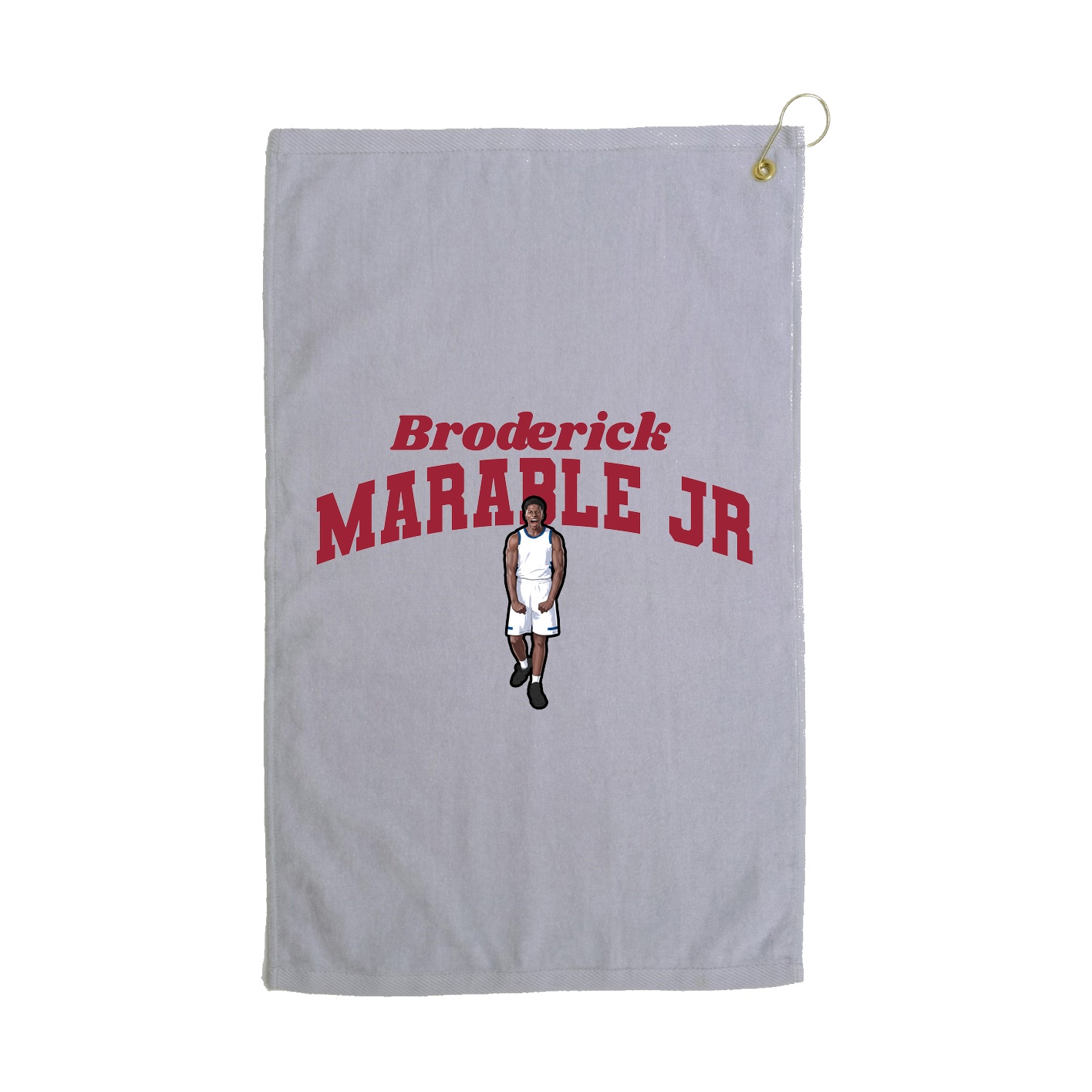 Golf Towel — Signature Arch in Grey