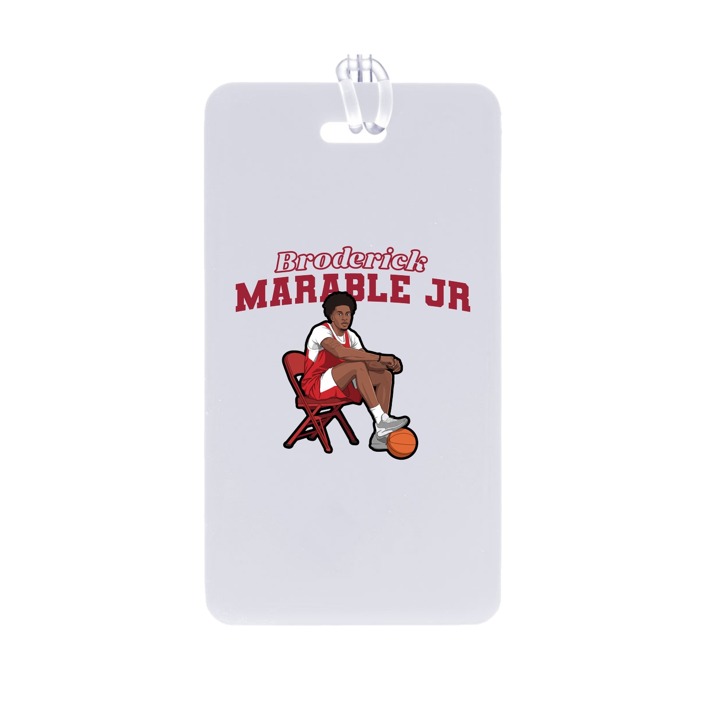 Bag Tag — Name Arch in Classic