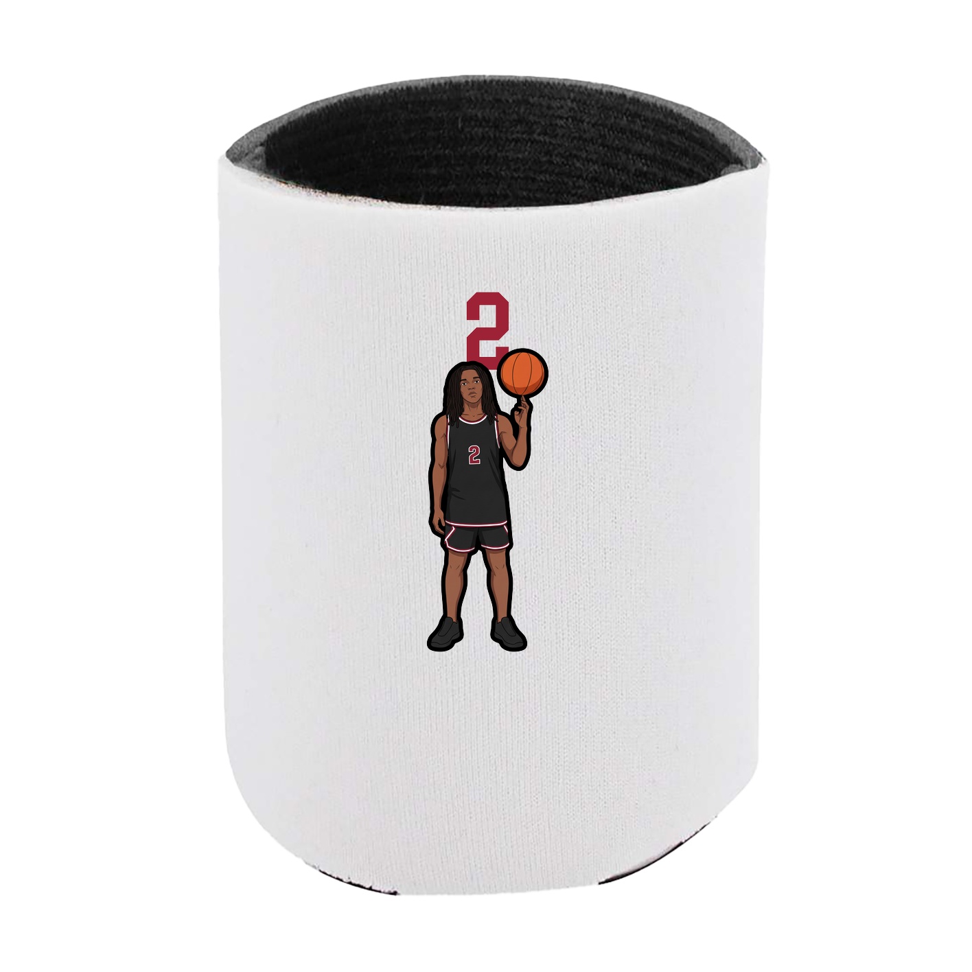 Can Holder — Number Top in White