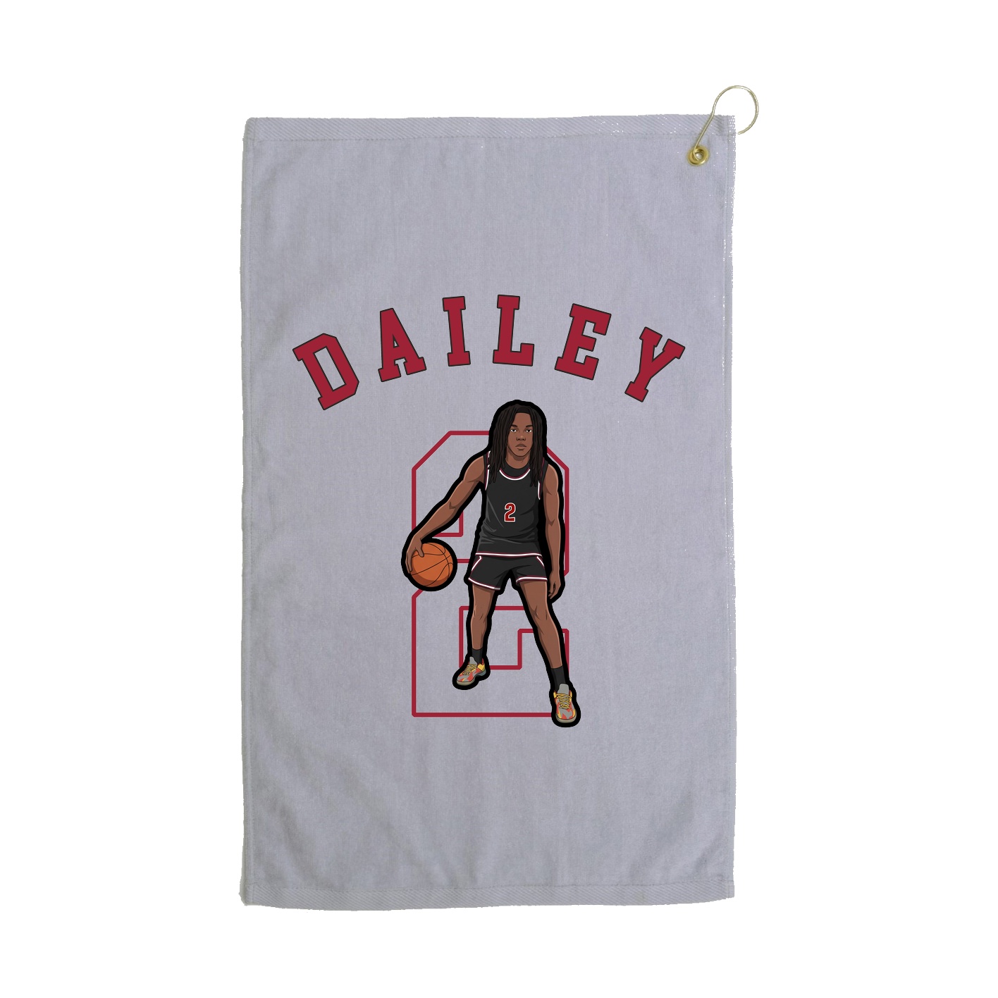 Golf Towel — Shirsey Arch in Grey
