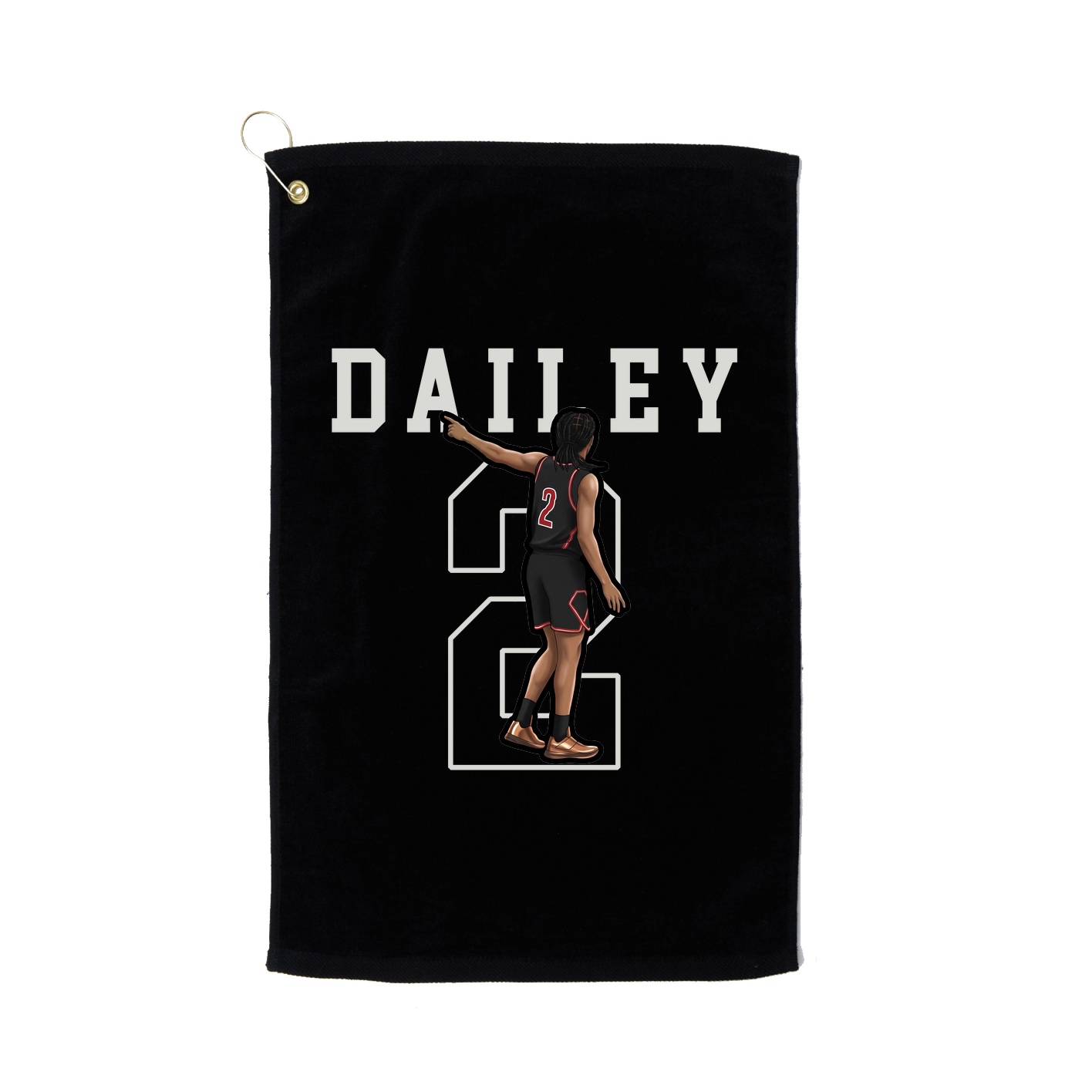 Golf Towel — Shirsey in Black