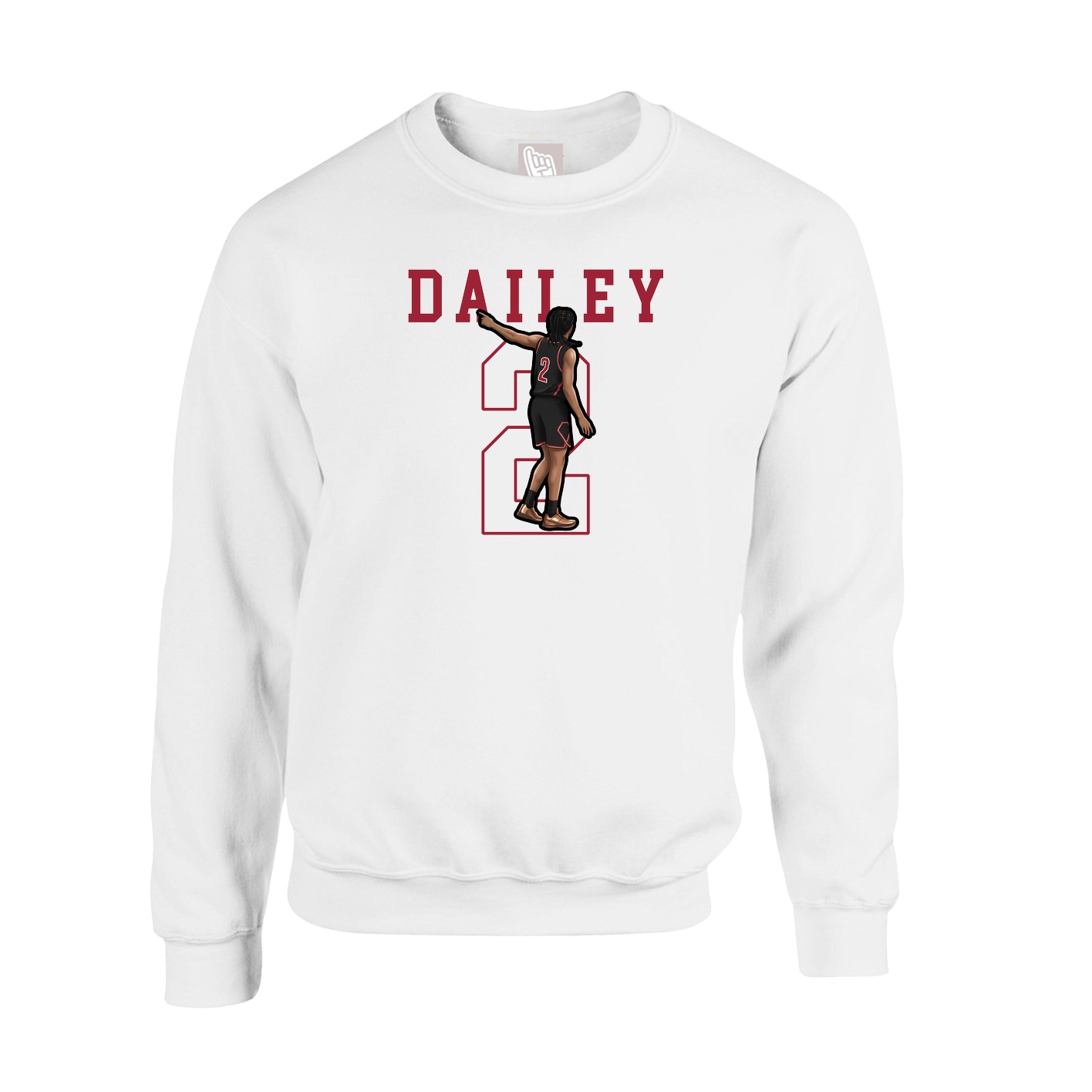 Fleece Crew — Shirsey in White