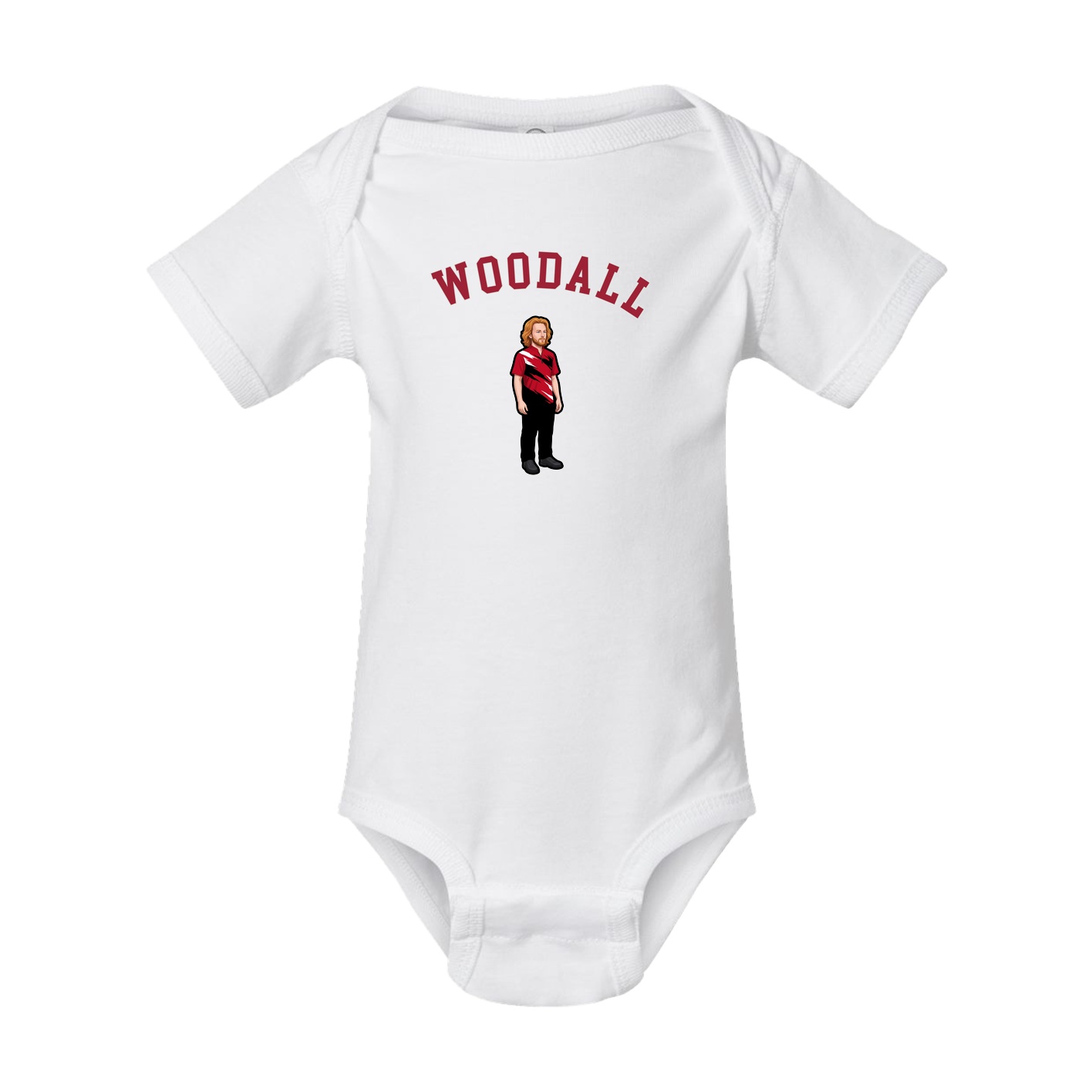 Baby Onesie — Shirsey Arch in White