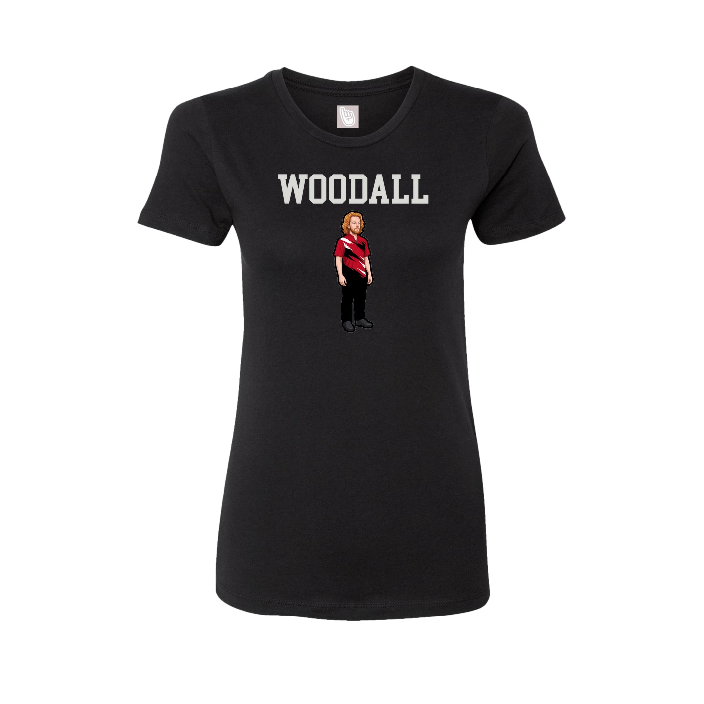 Fitted Women's Tee — Shirsey in Black