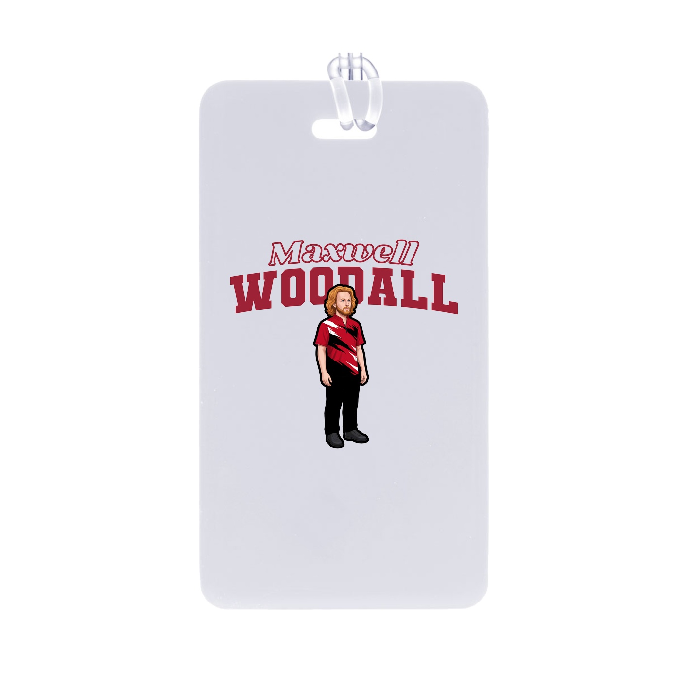 Bag Tag — Name Arch in Classic