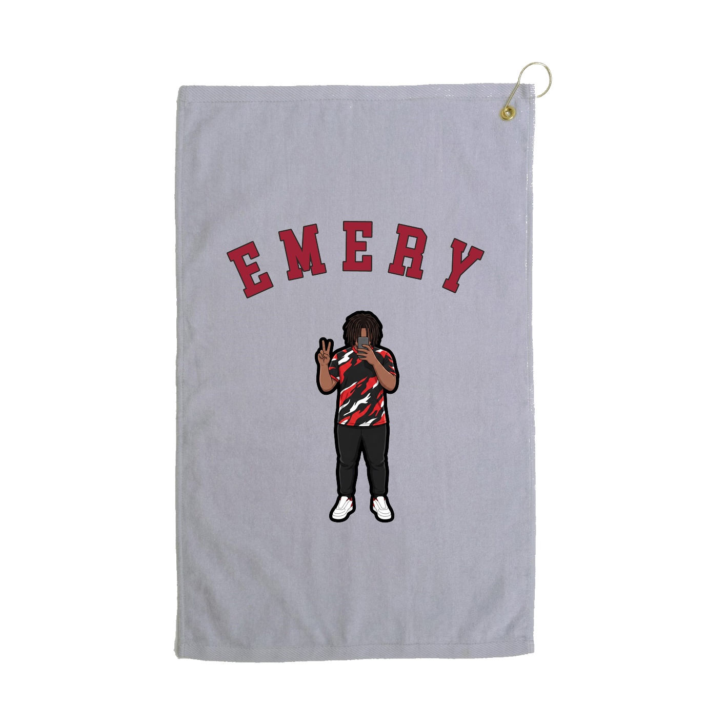 Golf Towel — Shirsey Arch in Grey