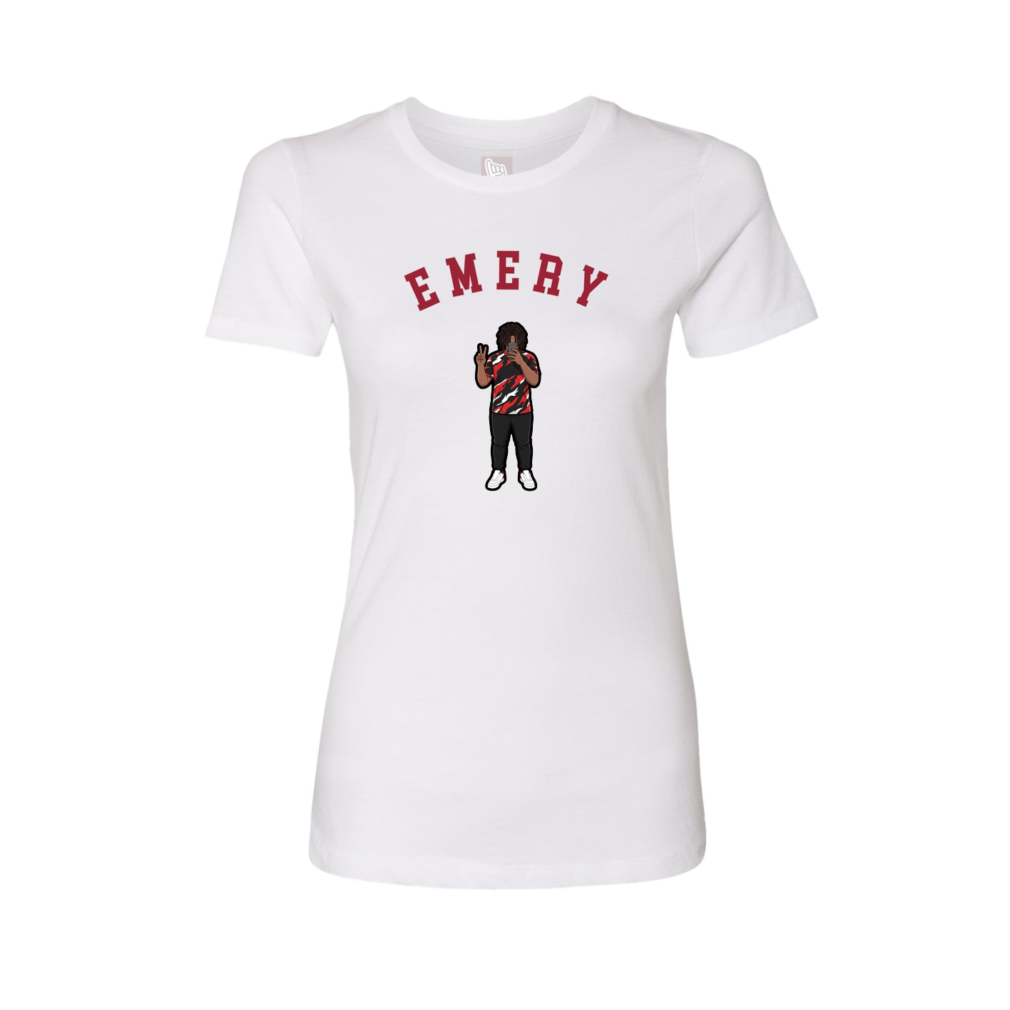 Womens Tee — Shirsey Arch in White