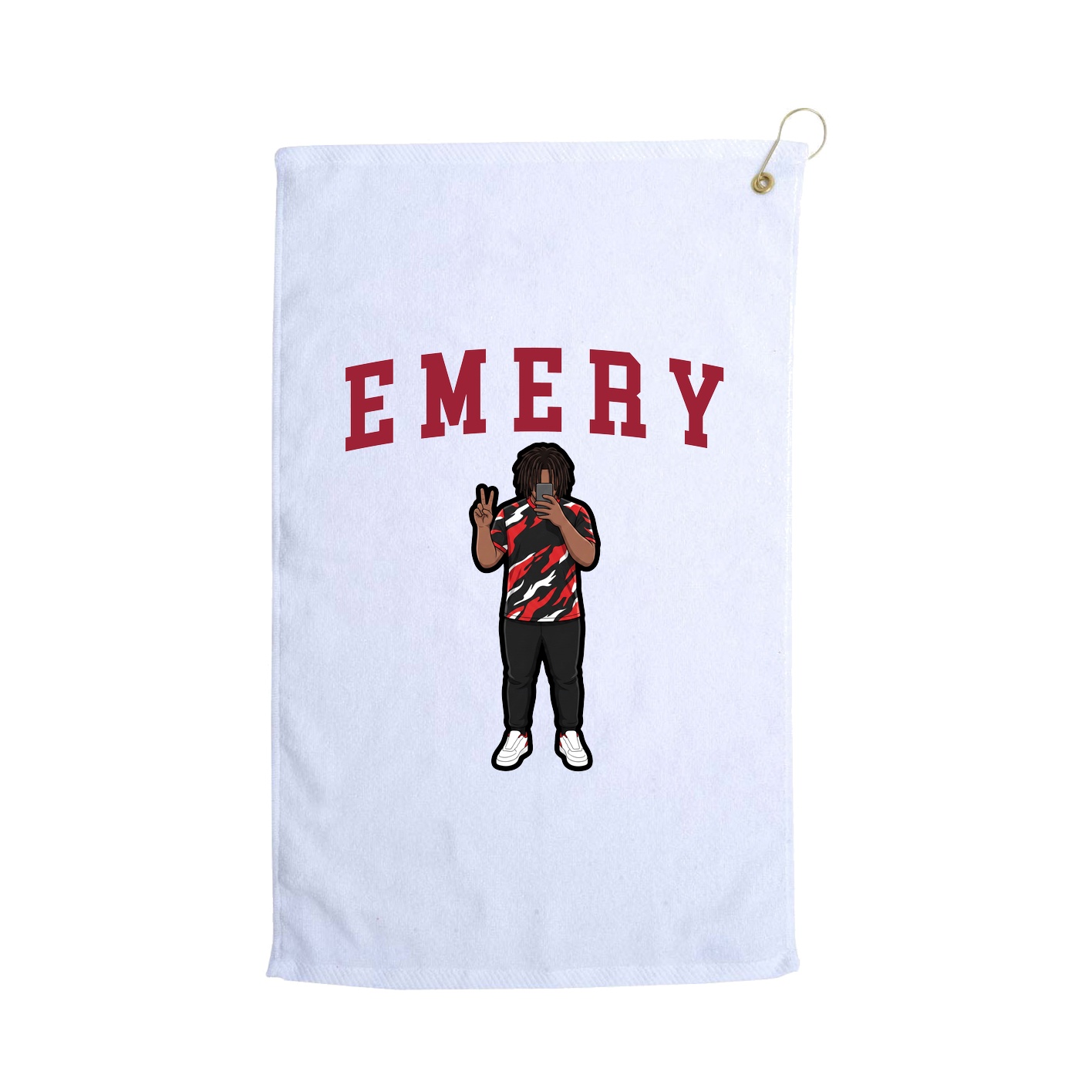 Golf Towel — Shirsey in White