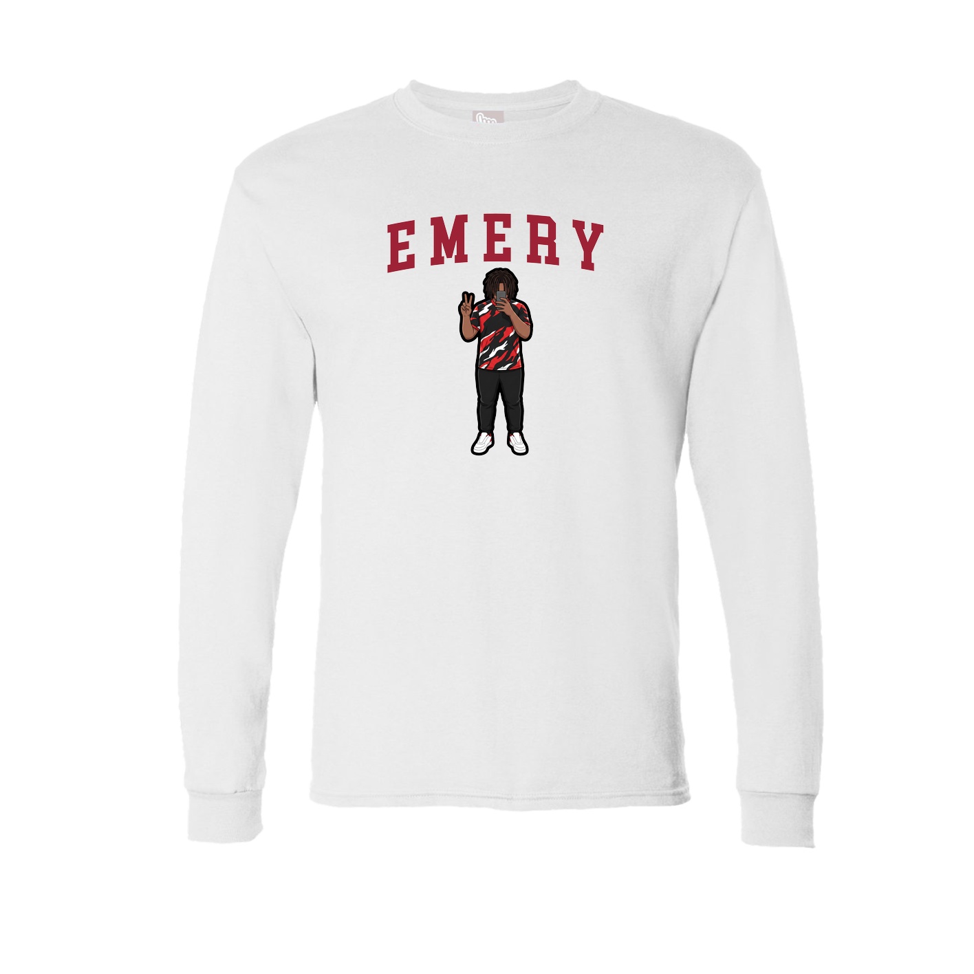 Long Sleeve Tee — Shirsey in White