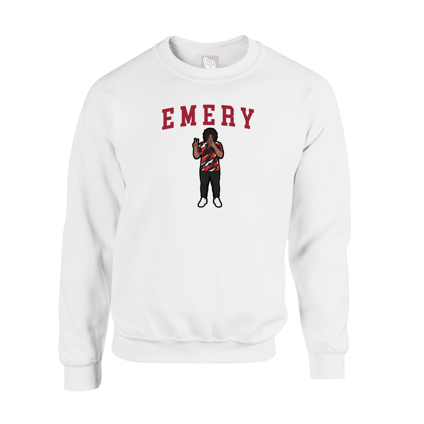 Fleece Crew — Shirsey in White