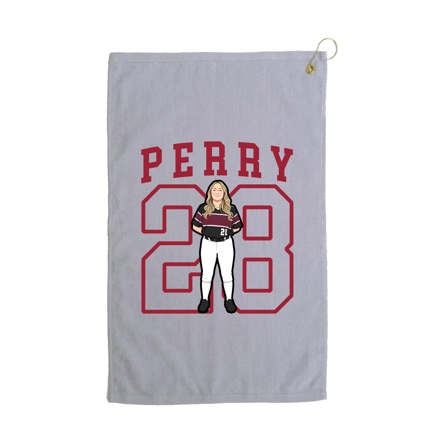 Golf Towel — Shirsey in Grey